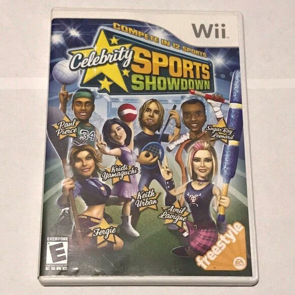 Nintendo Wii Celebrity Sports Showdown (Mint) - Picture 1 of 5